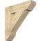 Ekena Millwork Traditional Slat Rough Sawn Bracket, Douglas Fir, 6"W x 26"D x 26"H BKT06X26X26TRA06RDF - alternate 1